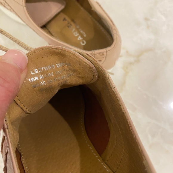 Carvela pink sz 37 /sz6 oxfords - Picture 6 of 9
